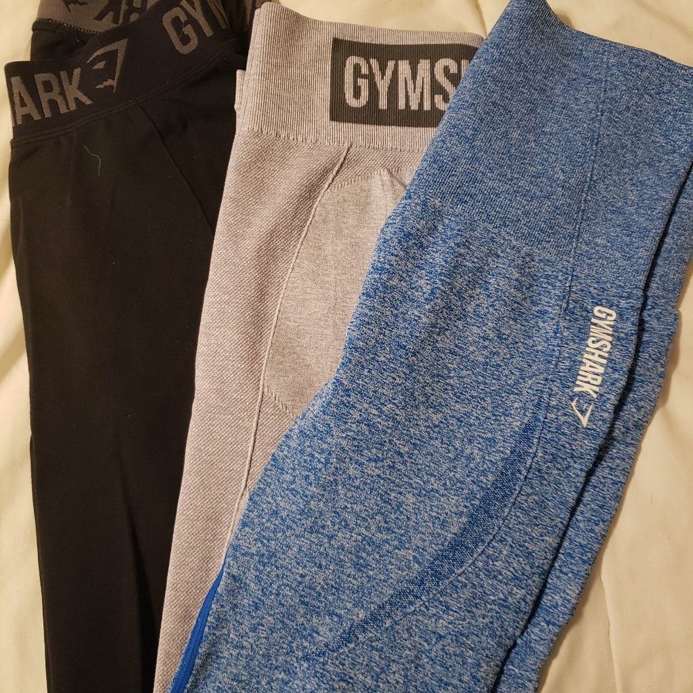 3 pair Gymshark leggings bundle (*or separate if requested)